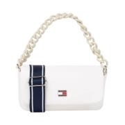 City-Wide Flap Crossover Tas Tommy Hilfiger , White , Dames