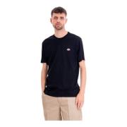 Mapleton Heren Korte Mouw T-shirt Dickies , Black , Heren