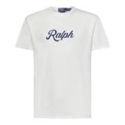 Witte T-shirts & Polos Ss24 Ralph Lauren , White , Heren