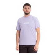 Korte Mouw Patrick Springs Heren T-shirt Dickies , Purple , Heren