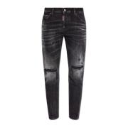 ‘Cool Girl’ Jeans Dsquared2 , Black , Dames
