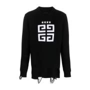 Zwarte Sweaters Givenchy , Black , Heren