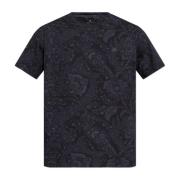 Katoenen t-shirt Etro , Blue , Heren