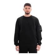 Heren Sweatshirt Emporio Armani EA7 , Black , Heren