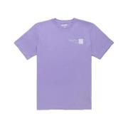 Mannen Rem T-shirt RefrigiWear , Purple , Heren
