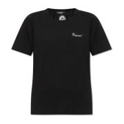 T-shirt met logo Dsquared2 , Black , Dames