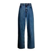 Indigo Low Rise Jeans Wardrobe.nyc , Blue , Dames