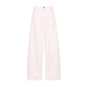 Stijlvolle Bethany Twill Loose-Fit Jeans Haikure , White , Dames