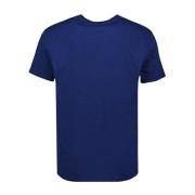 Klassiek Heren Katoenen T-shirt Orlebar Brown , Blue , Heren