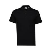 Klassieke Logo Polo Shirt Burberry , Black , Heren