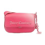 Roze Schoudertas met Logo Juicy Couture , Pink , Dames