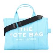 Canvas Tote Bag The Medium Style Marc Jacobs , Blue , Dames