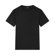 Korte Mouw T-Shirt Dondup , Black , Heren
