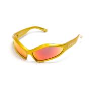 Zonnebril 77 Sun Glass U Balenciaga , Yellow , Unisex