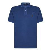 Blauw Klassiek Poloshirt Ralph Lauren , Blue , Heren