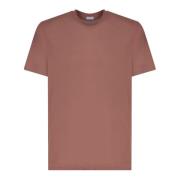 Heren Bruin T-Shirts & Polos Ss24 Zanone , Brown , Heren