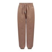 Trousers Off White , Brown , Dames