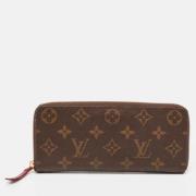 Pre-owned Canvas wallets Louis Vuitton Vintage , Brown , Dames