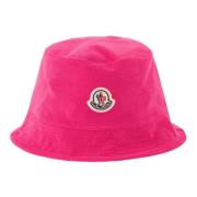 Omkeerbare katoenen handdoekdeken Moncler , Pink , Dames