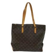 Pre-owned Canvas totes Louis Vuitton Vintage , Brown , Dames