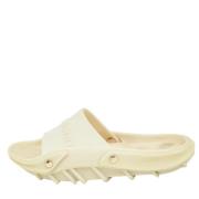Pre-owned Rubber flats Burberry Vintage , Beige , Dames