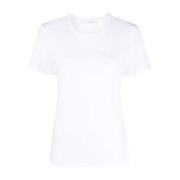 Witte T-Shirt The Row , White , Dames