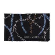 Pre-owned Silk scarves Louis Vuitton Vintage , Multicolor , Dames