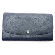 Pre-owned Leather wallets Chanel Vintage , Black , Dames