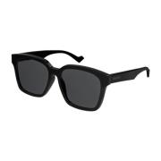 Zwarte zonnebril dames accessoires Aw23 Gucci , Black , Dames