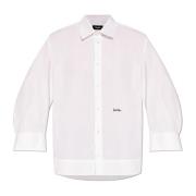 Shirt met logo Dsquared2 , White , Dames