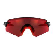 Stijlvolle zonnebril met Encoder-technologie Oakley , Black , Unisex