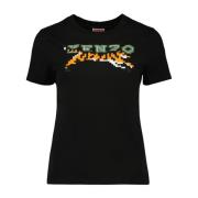 Pixel T-shirt Kenzo , Black , Dames