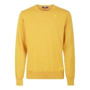 Oranje Sweater Sebastien Cotton PS K-Way , Orange , Heren