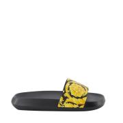 Barocco Slippers Versace , Yellow , Heren