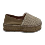 Platte schoenen met J.arte Cordela-stijl Espadrilles , Beige , Dames