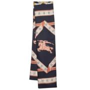 Pre-owned Silk scarves Burberry Vintage , Multicolor , Dames