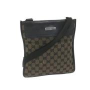 Pre-owned Canvas gucci-bags Gucci Vintage , Multicolor , Dames