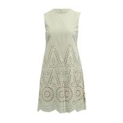 Pre-owned Cotton dresses Stella McCartney Pre-owned , White , Dames