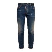 Skater Jeans Dsquared2 , Blue , Heren