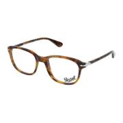 Stijlvolle Bril Persol , Brown , Unisex