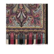 Sjaal met patroon Etro , Multicolor , Dames