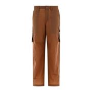 Gouden Bruine Ripstop Cargo Broek Our Legacy , Brown , Heren