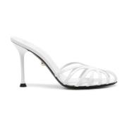 Witte sandalen met stijl Abey 095 Alevi Milano , White , Dames