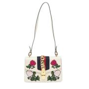 Pre-owned Leather handbags Gucci Vintage , Multicolor , Dames