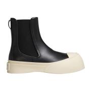 Leren pablo chelsea laars Marni , Black , Dames