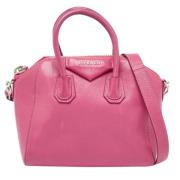 Pre-owned Leather handbags Givenchy Pre-owned , Pink , Dames