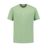 Crewneck Loose Fit T-shirt Korte Mouw Pure Path , Green , Heren