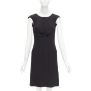 Pre-owned Silk dresses Chanel Vintage , Black , Dames