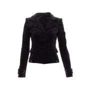 Pre-owned Nylon outerwear Gucci Vintage , Black , Dames