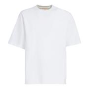 katoenen oversized t-shirt met patches Marni , White , Heren